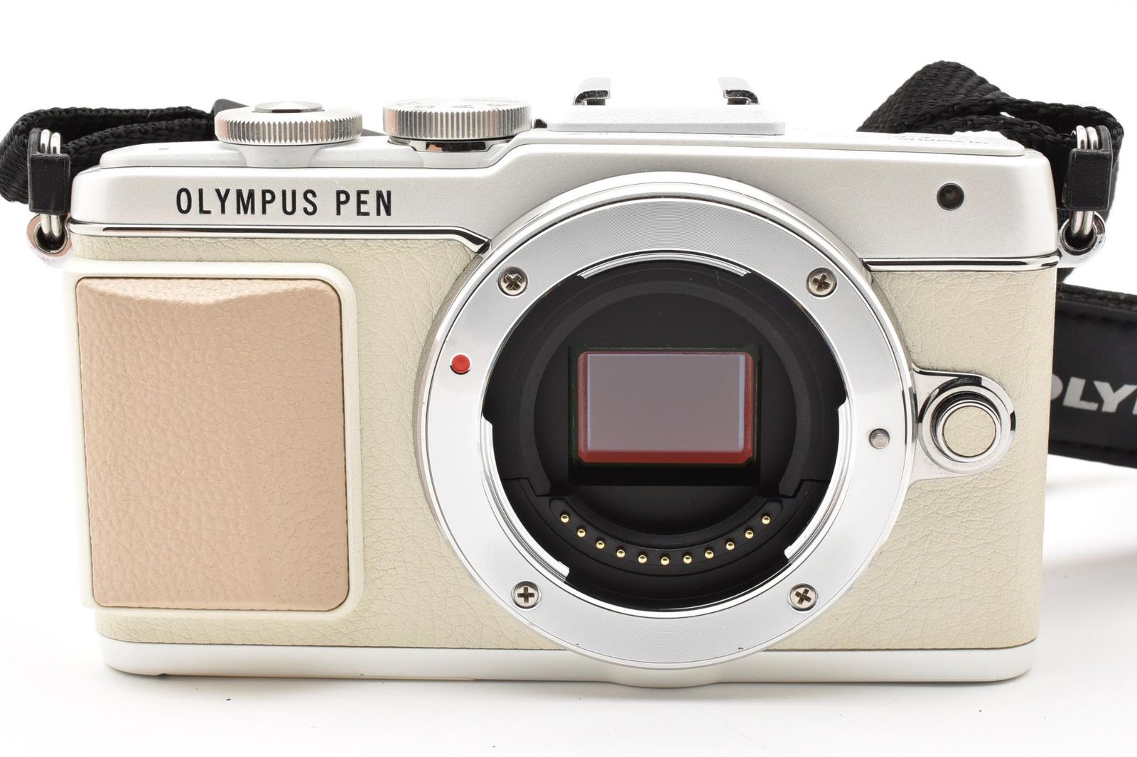実用光学美品 箱あり Olympus オリンパス PEN Lite E-PL7 ボディ 白