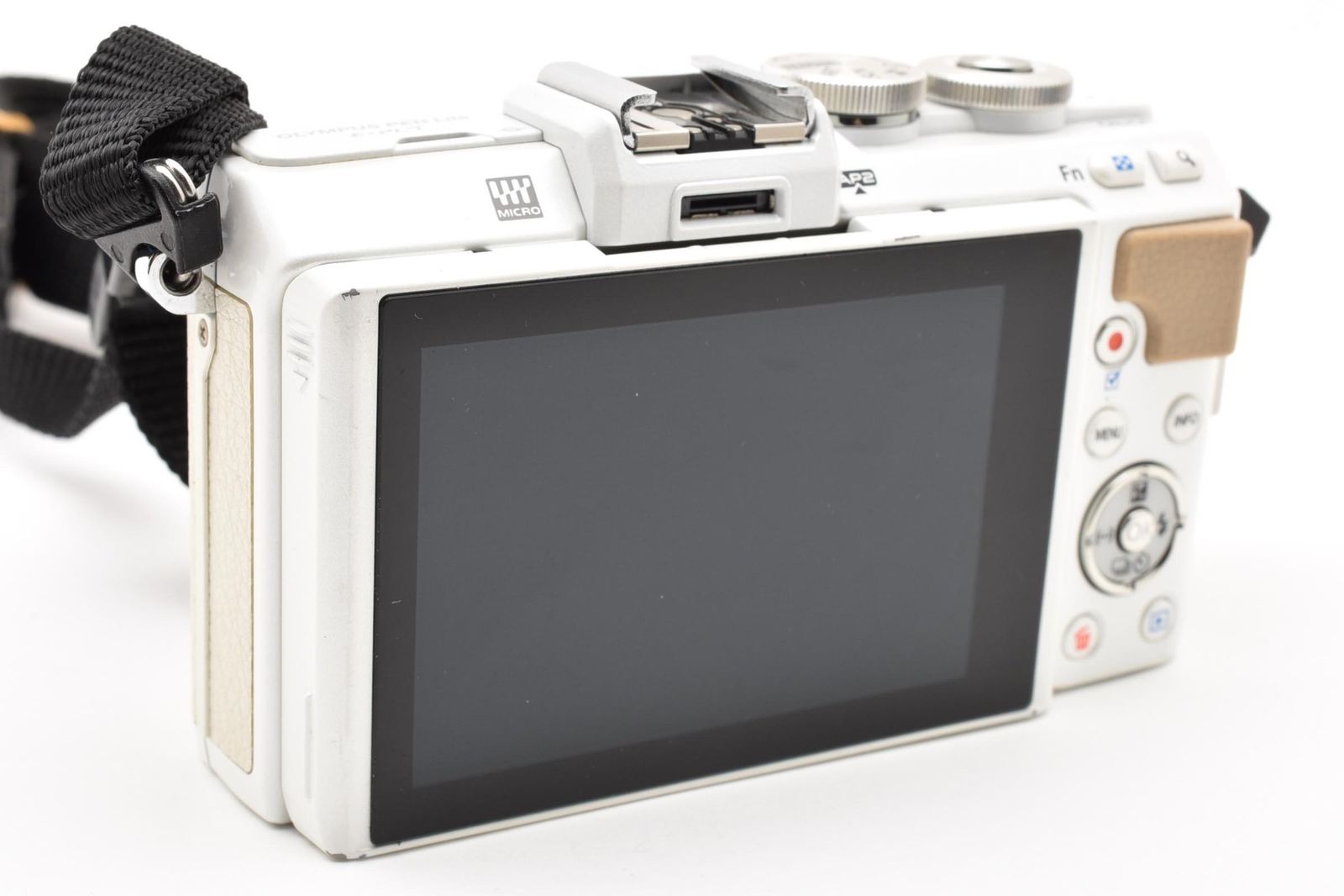 実用光学美品 箱あり Olympus オリンパス PEN Lite E-PL7 ボディ 白