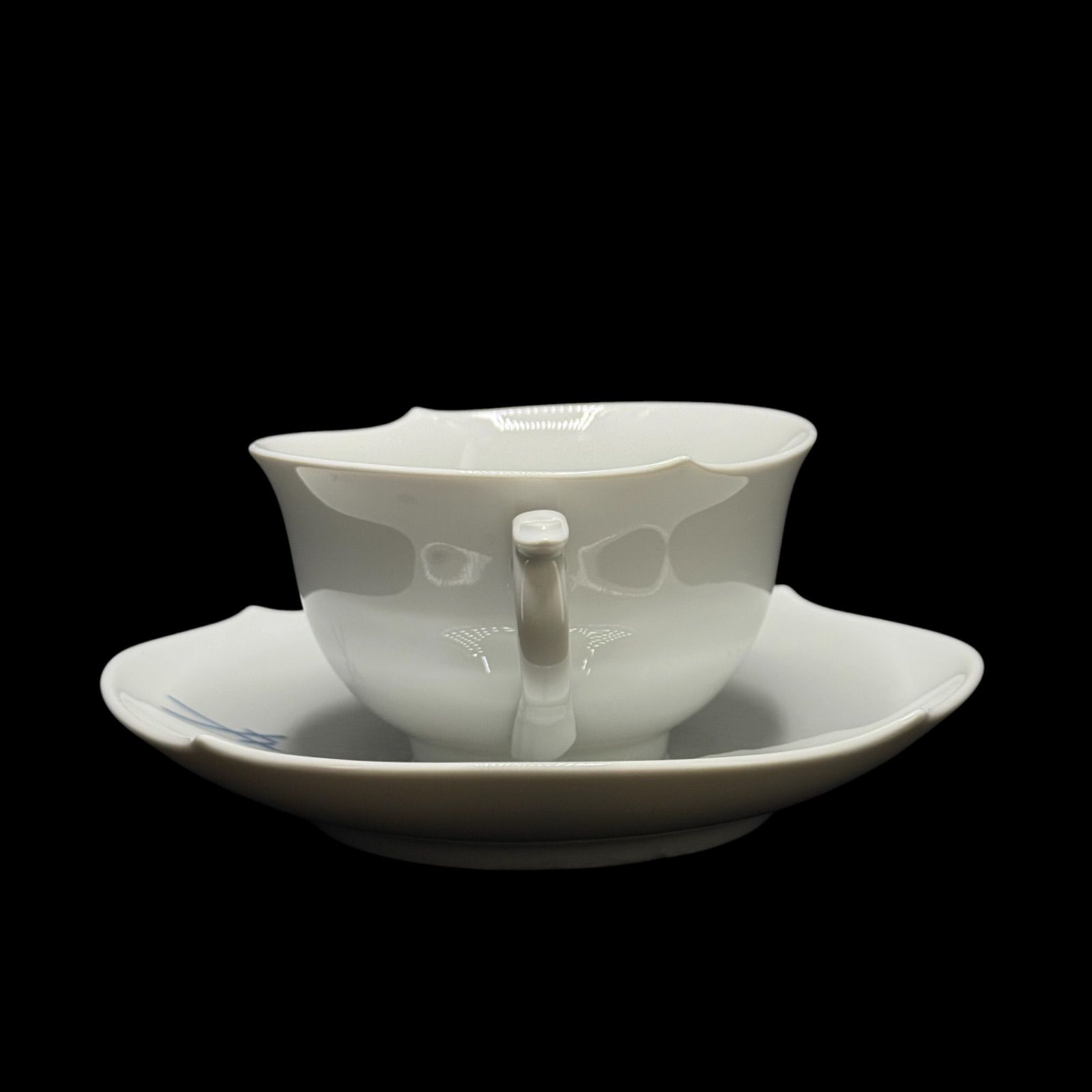 MEISSEN マイセン 双剣マーク ティーカップ＆ソーサー 2客 ペア 28623