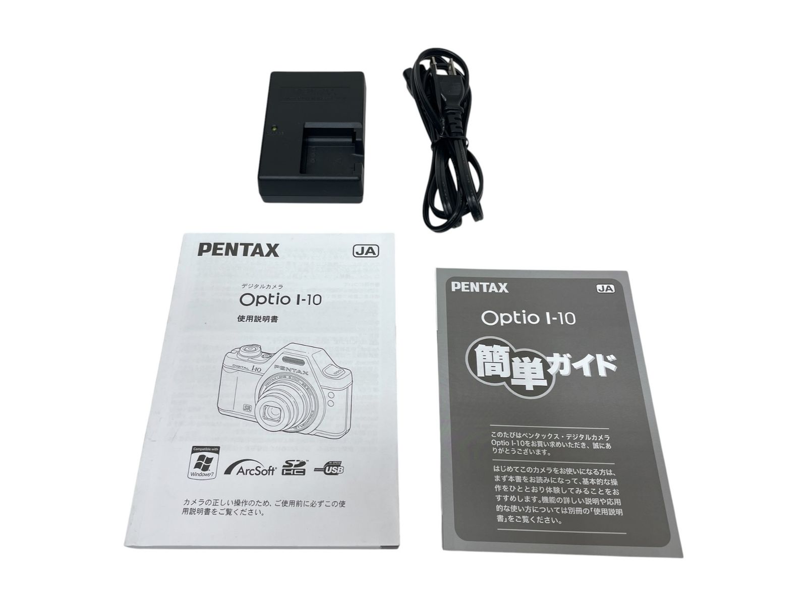 PENTAX (ペンタックス) Optio I-10 コンパクトデジタルカメラ ホワイト
