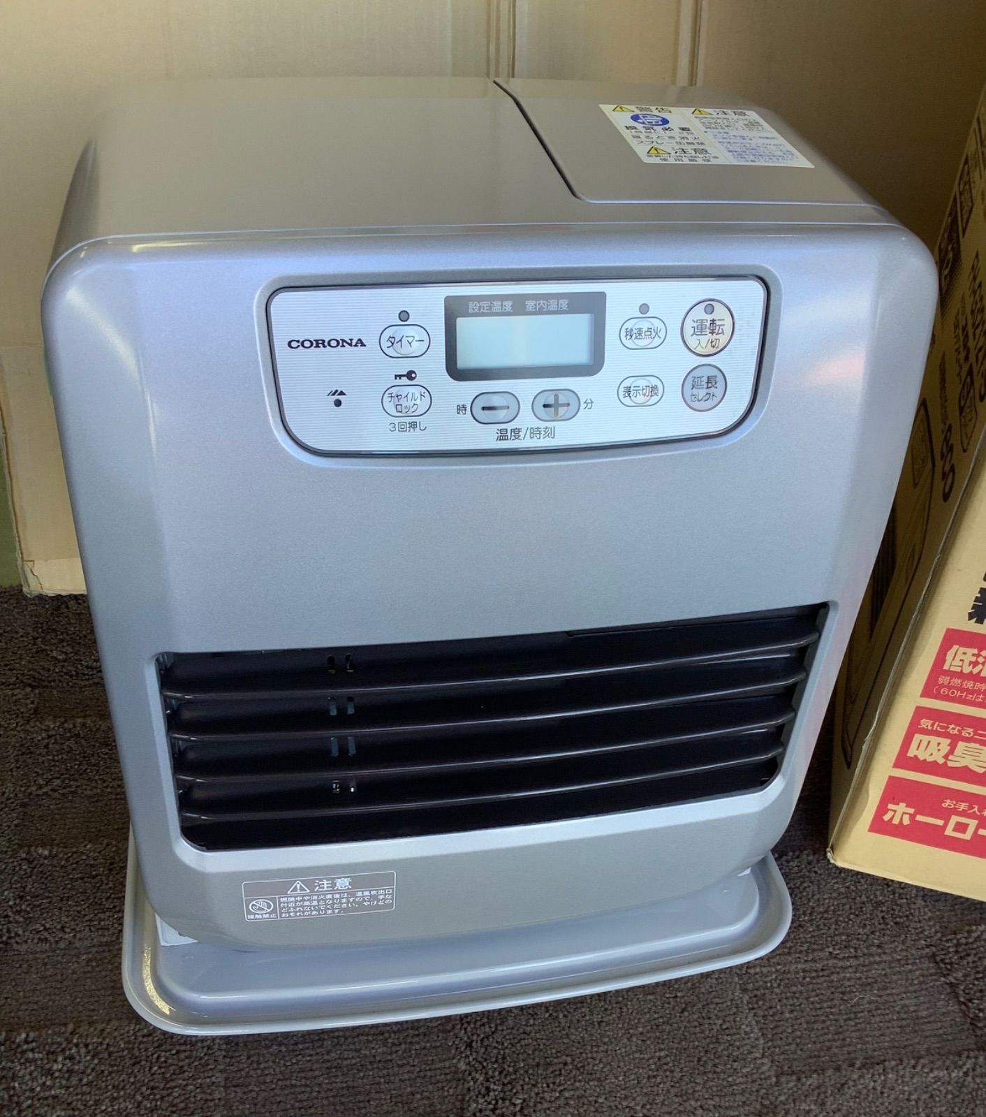 コロナ 石油ファンヒーター FH-G3212Y-S - メルカリ