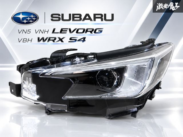 【美品/割れ無し!!】 スバル 純正 VN5 VNH レヴォーグ LED ヘッドライト ヘッドランプ 左側 KOITO 100-60446 打刻 EA VBH WRX S4 即納 棚