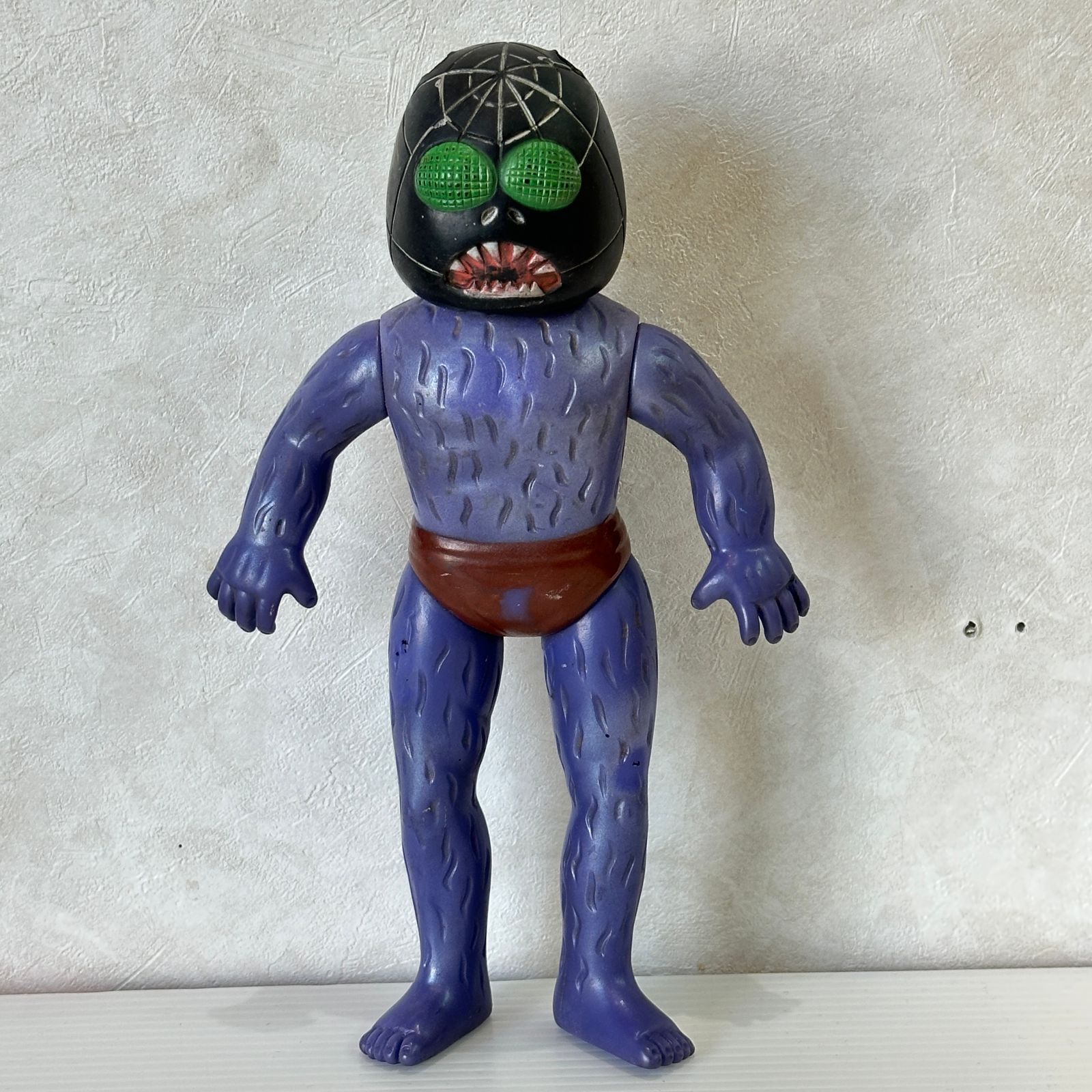 タイガーマスク ザ・デビルスパイダー ソフビ ※破損あり※ ジャンク品