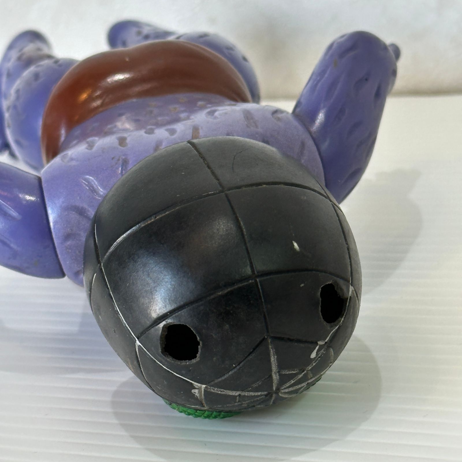 タイガーマスク ザ・デビルスパイダー ソフビ ※破損あり※ ジャンク品