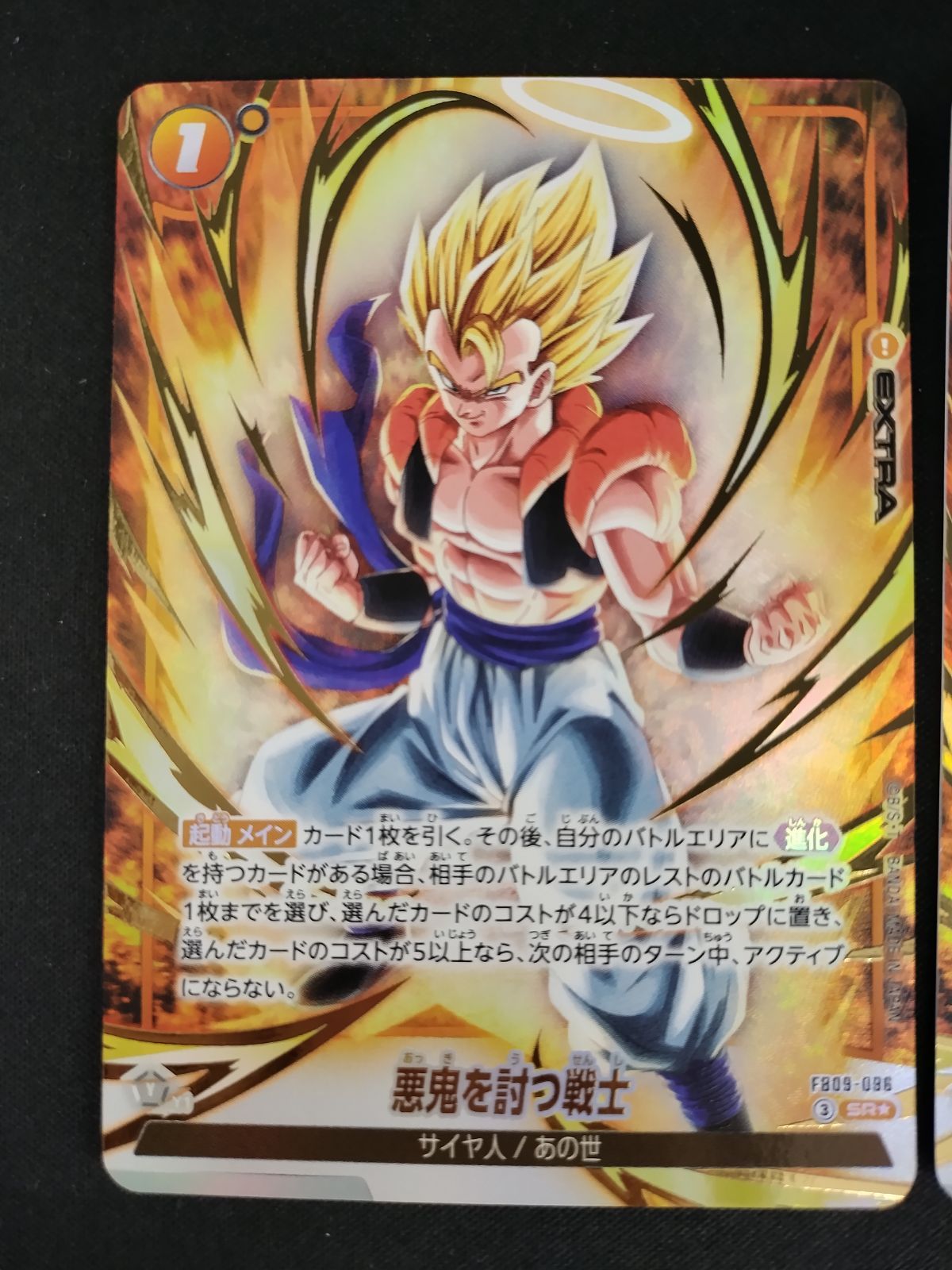 中古TCG】DBFW 悪鬼を討つ戦士(FB09-096)(SR☆) 2枚セット【50-54