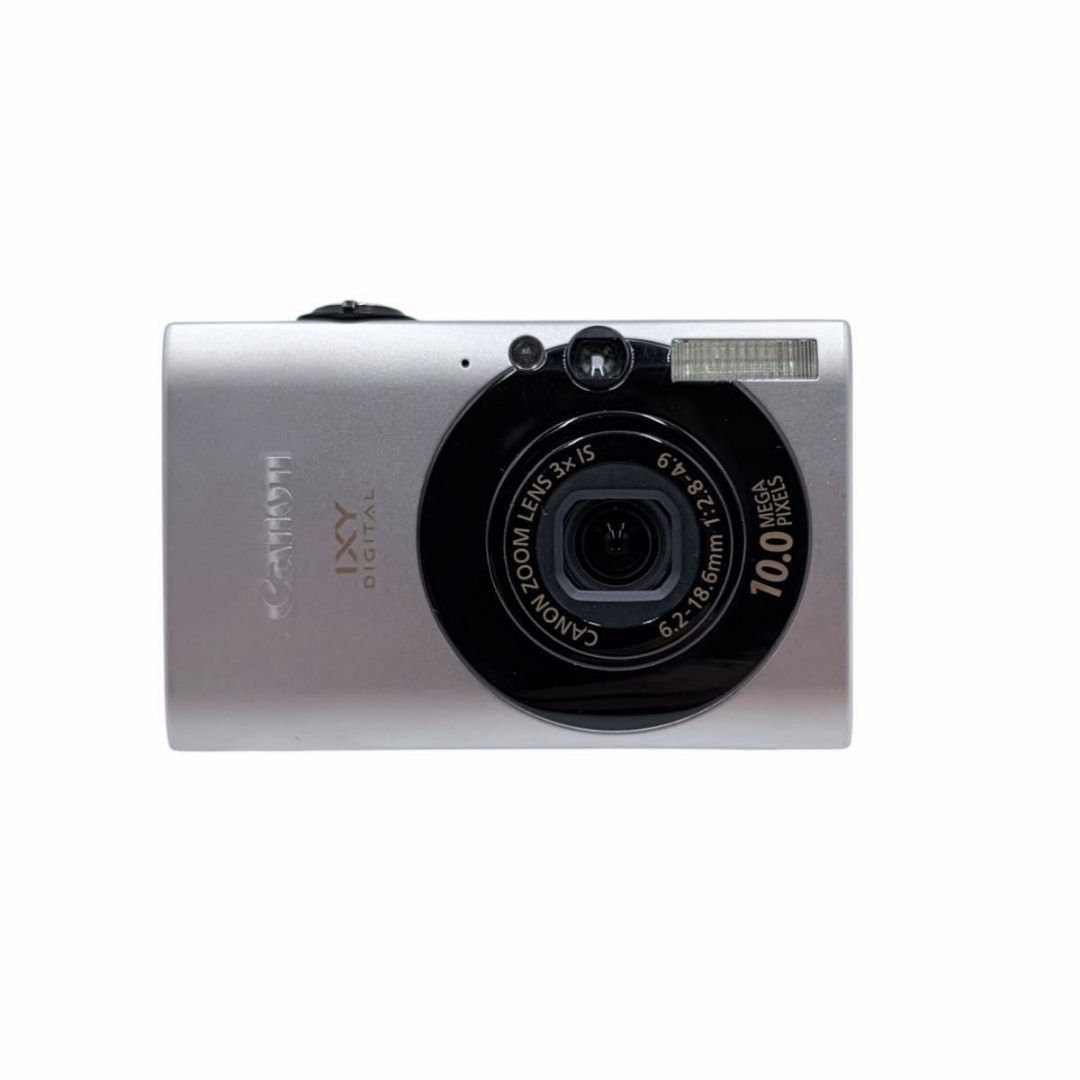 Canon IXY DIGITAL 25 IS ブラック デジタルカメラ 純正レザーケース付