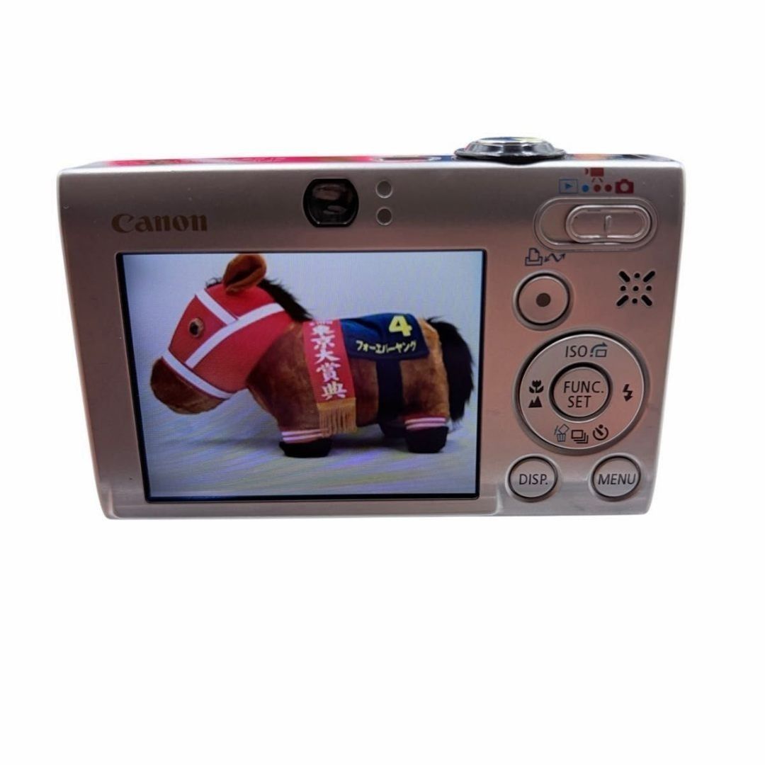 Canon IXY DIGITAL 25 IS ブラック デジタルカメラ 純正レザーケース付