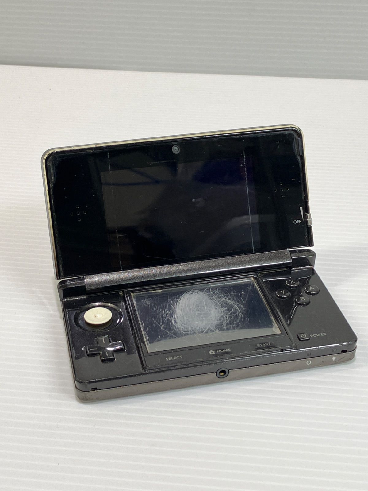 質Banana】ジャンク 任天堂/ニンテンドー 3DS ブラック 中古 現状