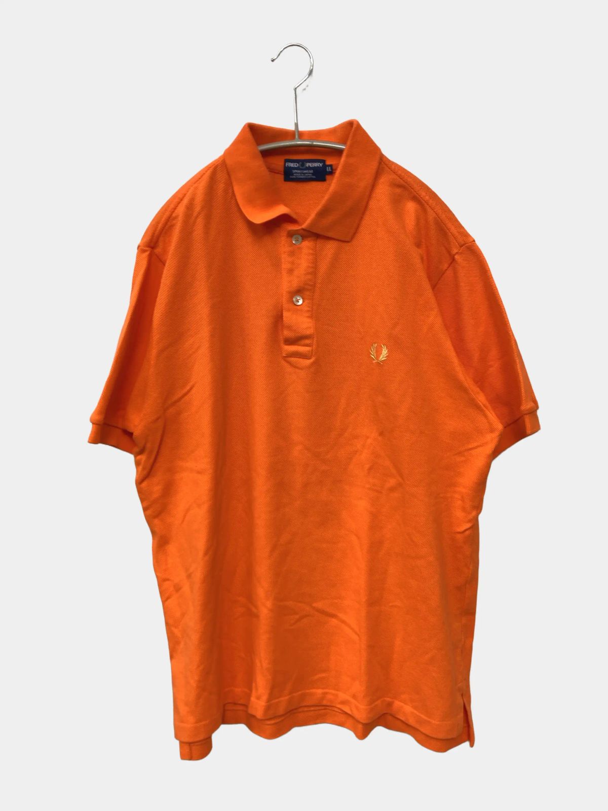 FRED PERRY フレッドペリー ポロシャツ LL オレンジ メンズ - メルカリ