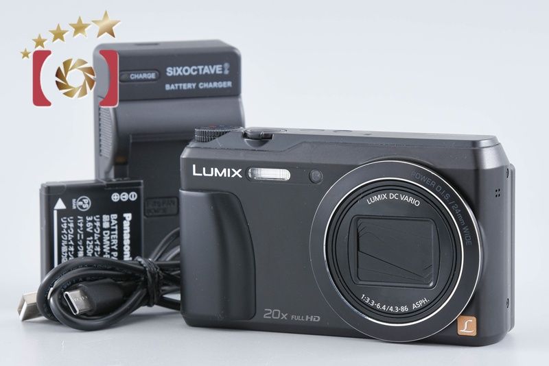 中古】Panasonic パナソニック LUMIX DMC-TZ55 ブラック コンパクト