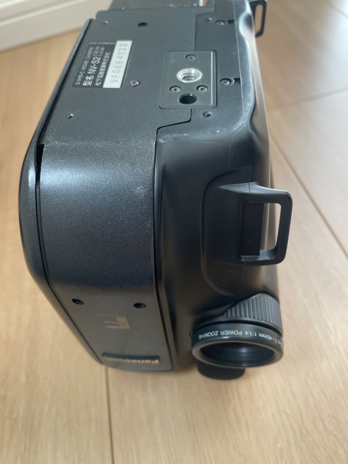 ジャンク】Panasonic ビデオカメラ S-VHS-C MOVIE CAMERA/NV-S2 純正