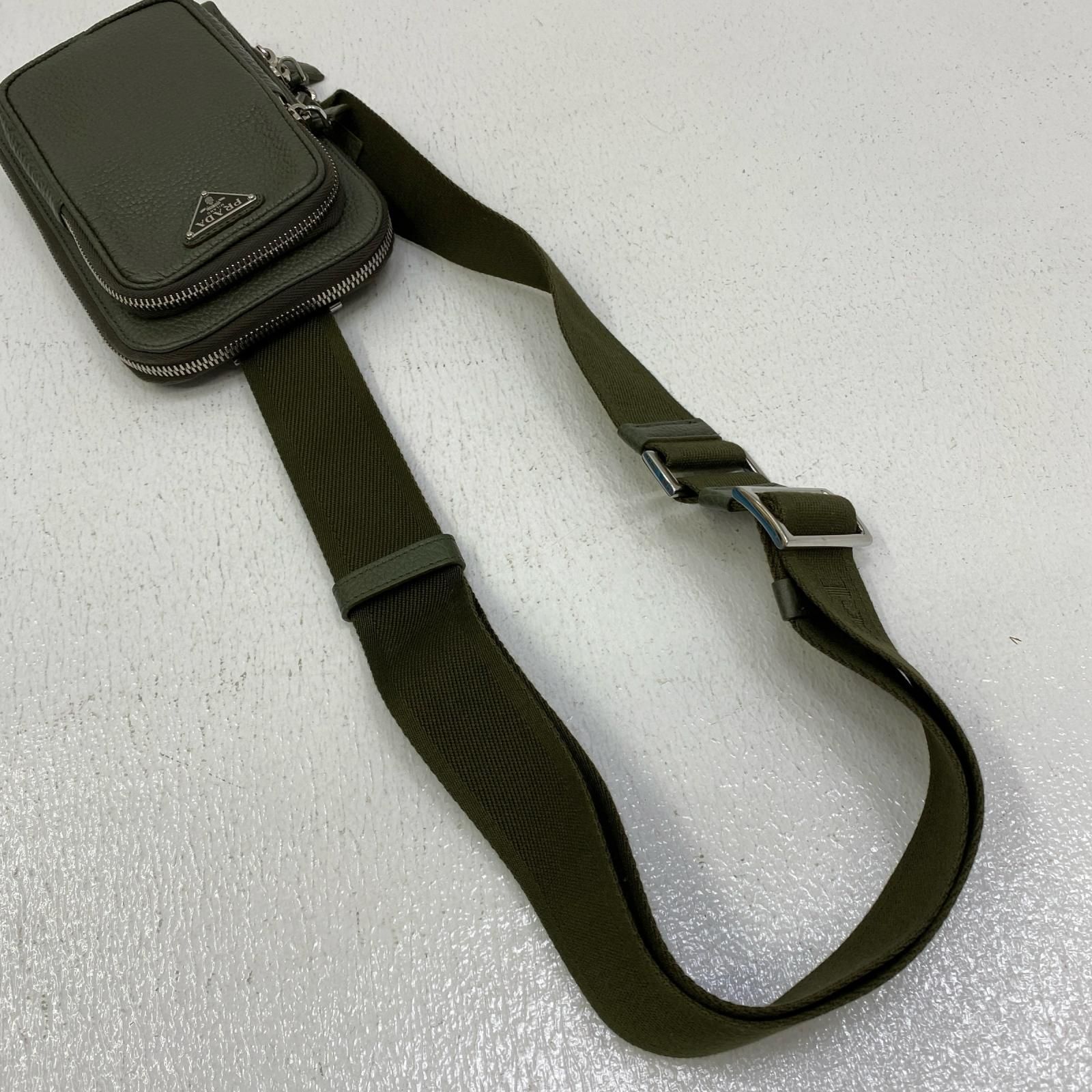 加古川店】 中古 PRADA | プラダ ショルダーバッグ レザー