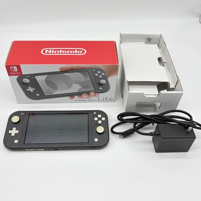 動作品/初期化済み】Nintendo Switch Light HDH-001 グレー