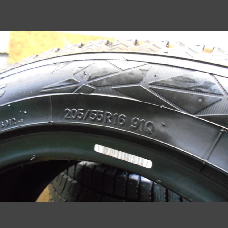 P-0378)本州送料無料 バリ山 205/55R16 4本 トーヨー 中古タイヤ