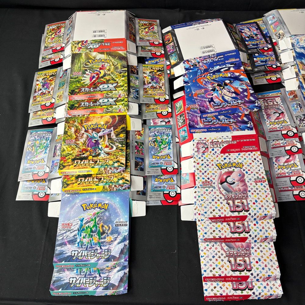 2145◇ポケモンカード空箱まとめ売り 151 25th anniversaryポケモン