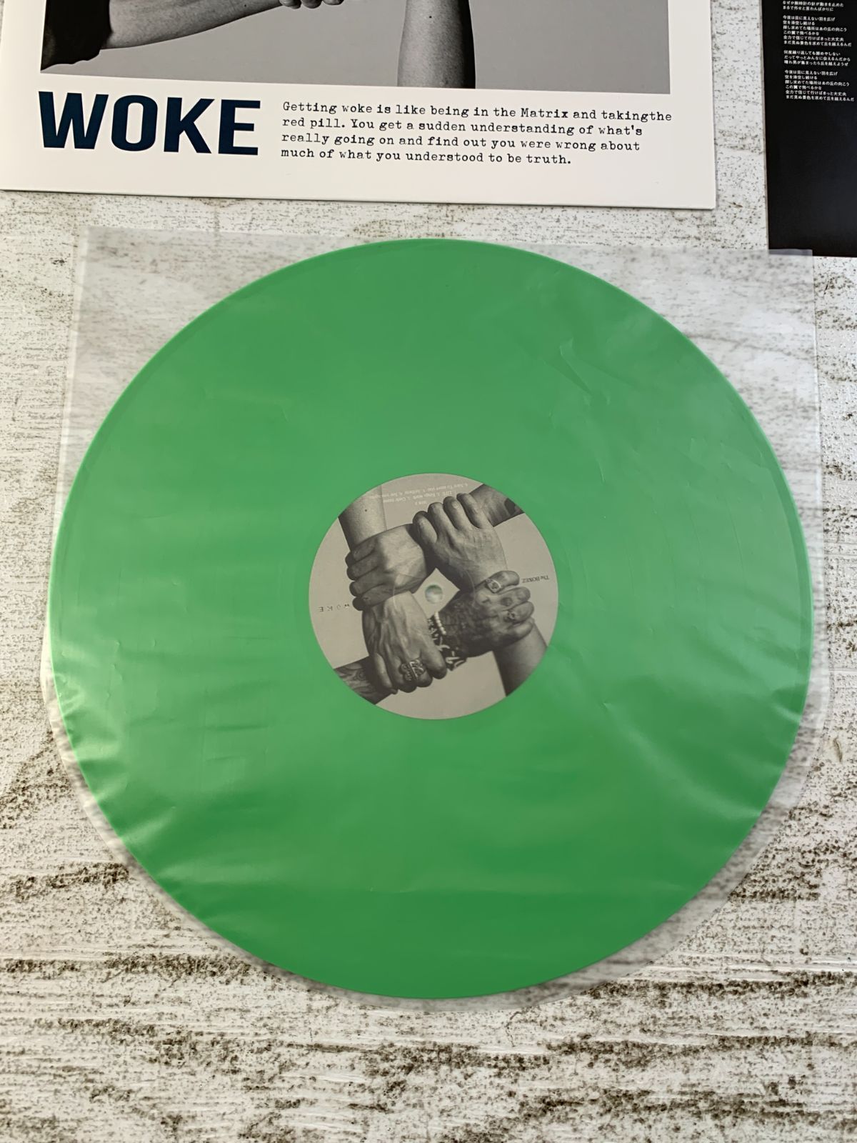 紫波23-1-1009]The BONEZレコードWOKE Limited Color Vinyi数量限定500