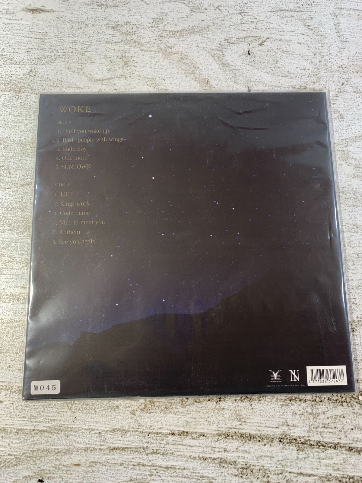 紫波23-1-1009]The BONEZレコードWOKE Limited Color Vinyi数量限定500