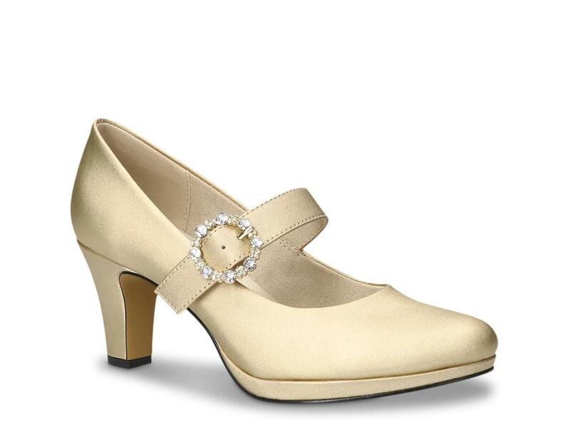 ベラヴィータ レディース シューズ パンプス Bella Vita Charismary Jane Pump Champagne Satin シャンパン