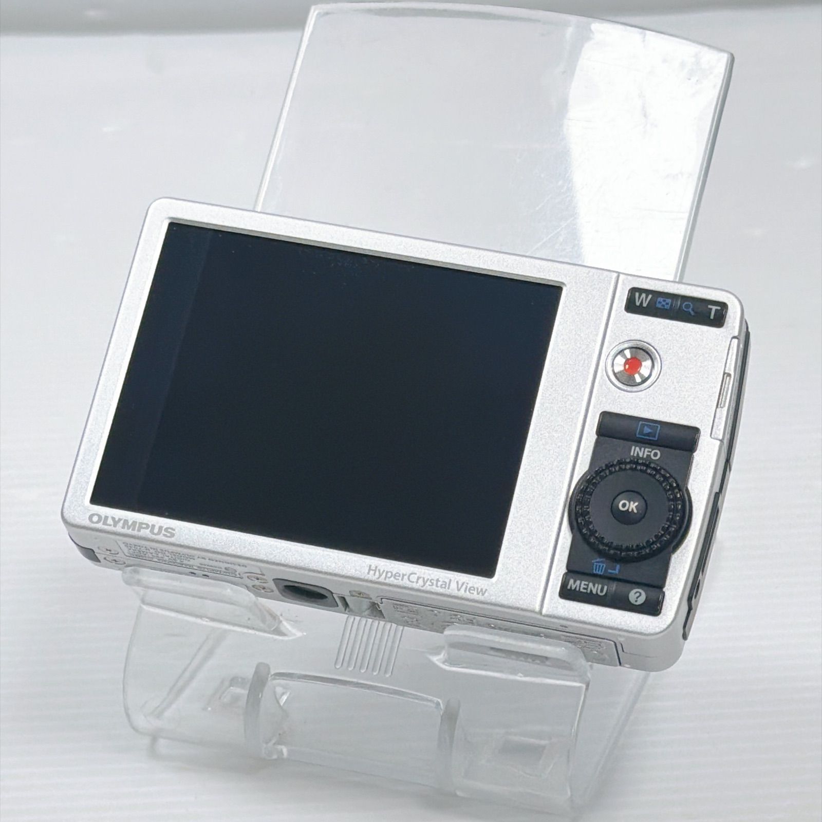 訳あり品 オリンパス ミュー OLYMPUS μ-7040 ライトブルー レアカラー
