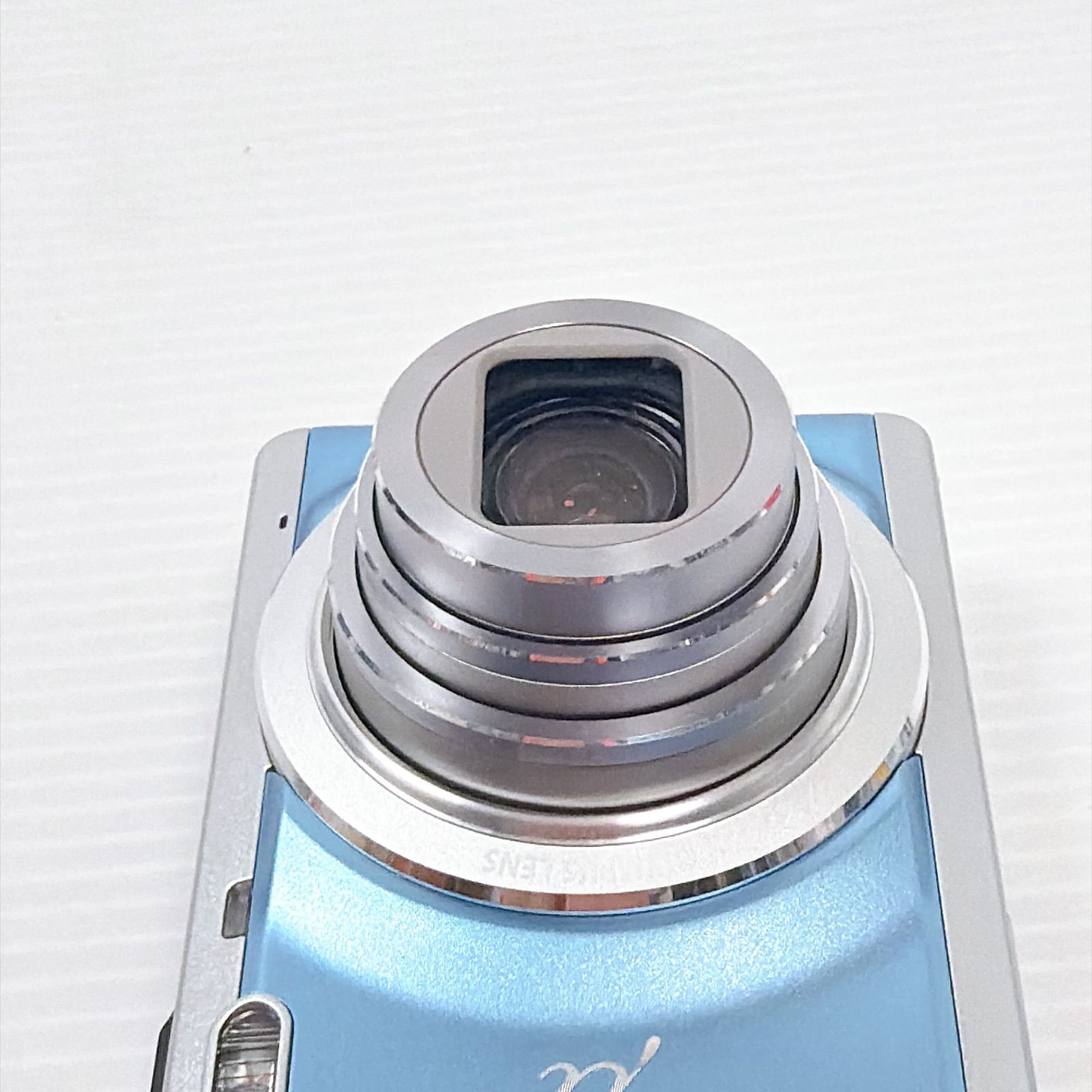 訳あり品 オリンパス ミュー OLYMPUS μ-7040 ライトブルー レアカラー