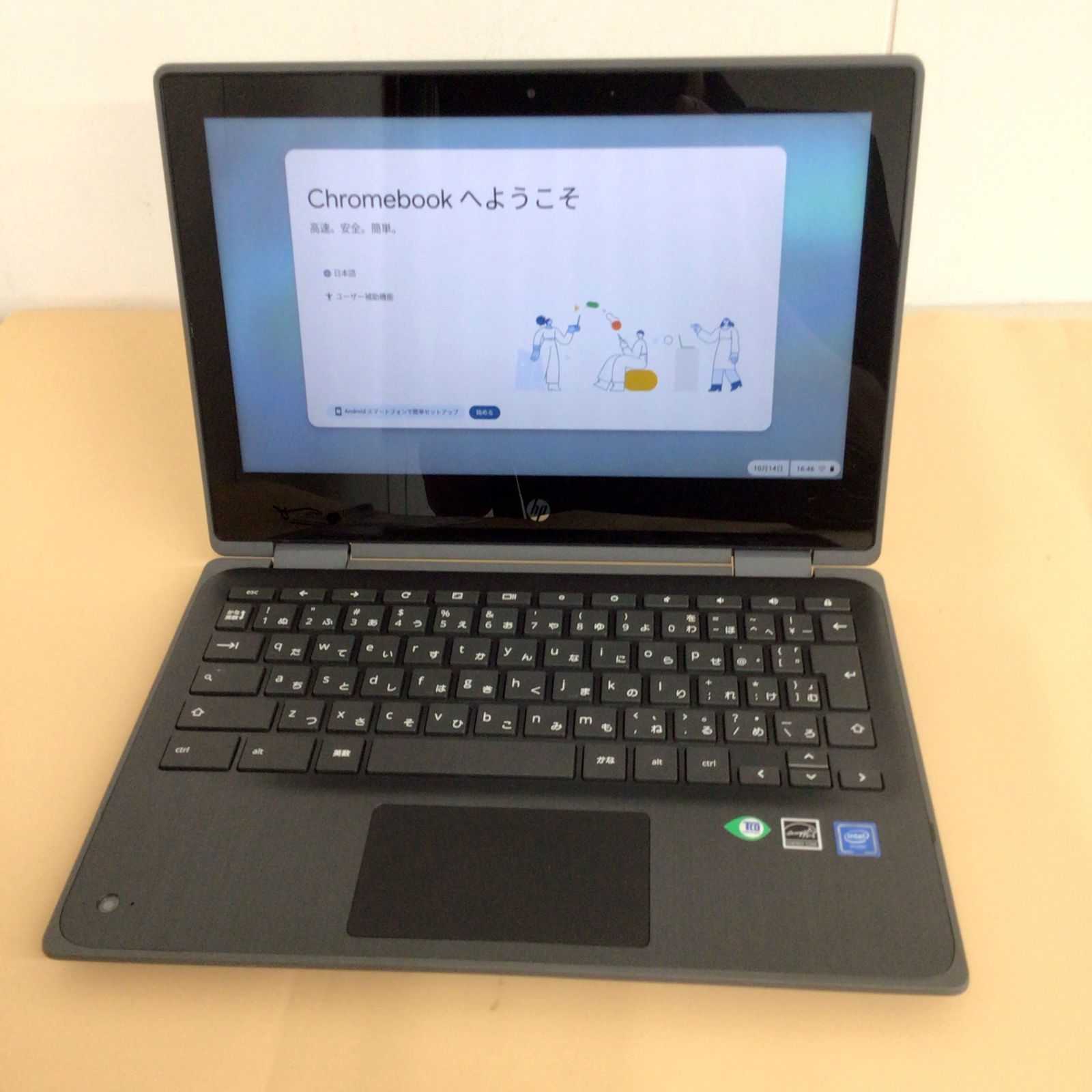 HP Chromebook x360 11 G3 タッチパネル 360°回転 HP Chromebook x360 11 G3 EE (Celeron/4G/32G) 360度回転
