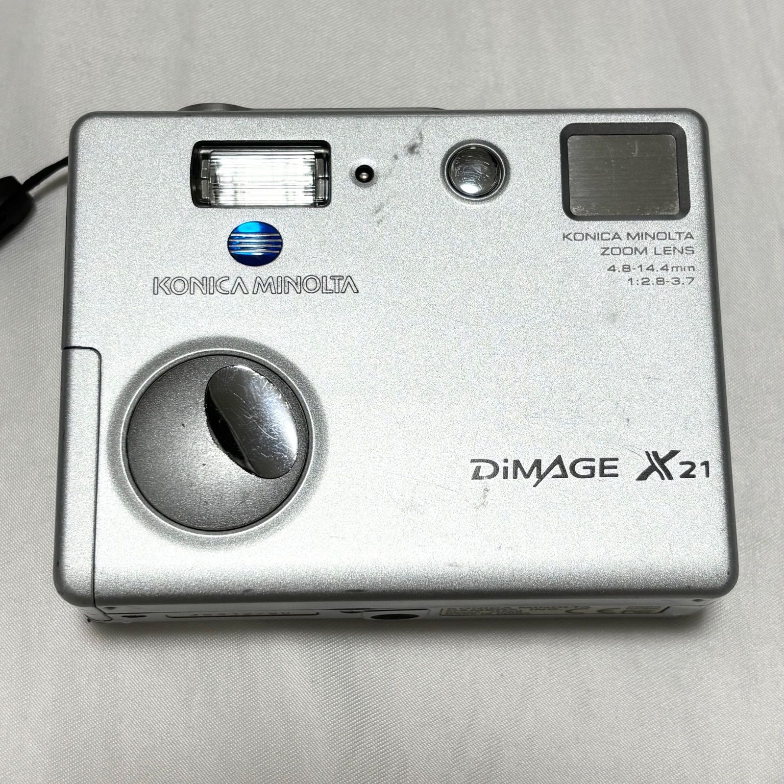 送料無料】KONICA MINOLTA/コニカミノルタ/DiMAGE X21/シルバー
