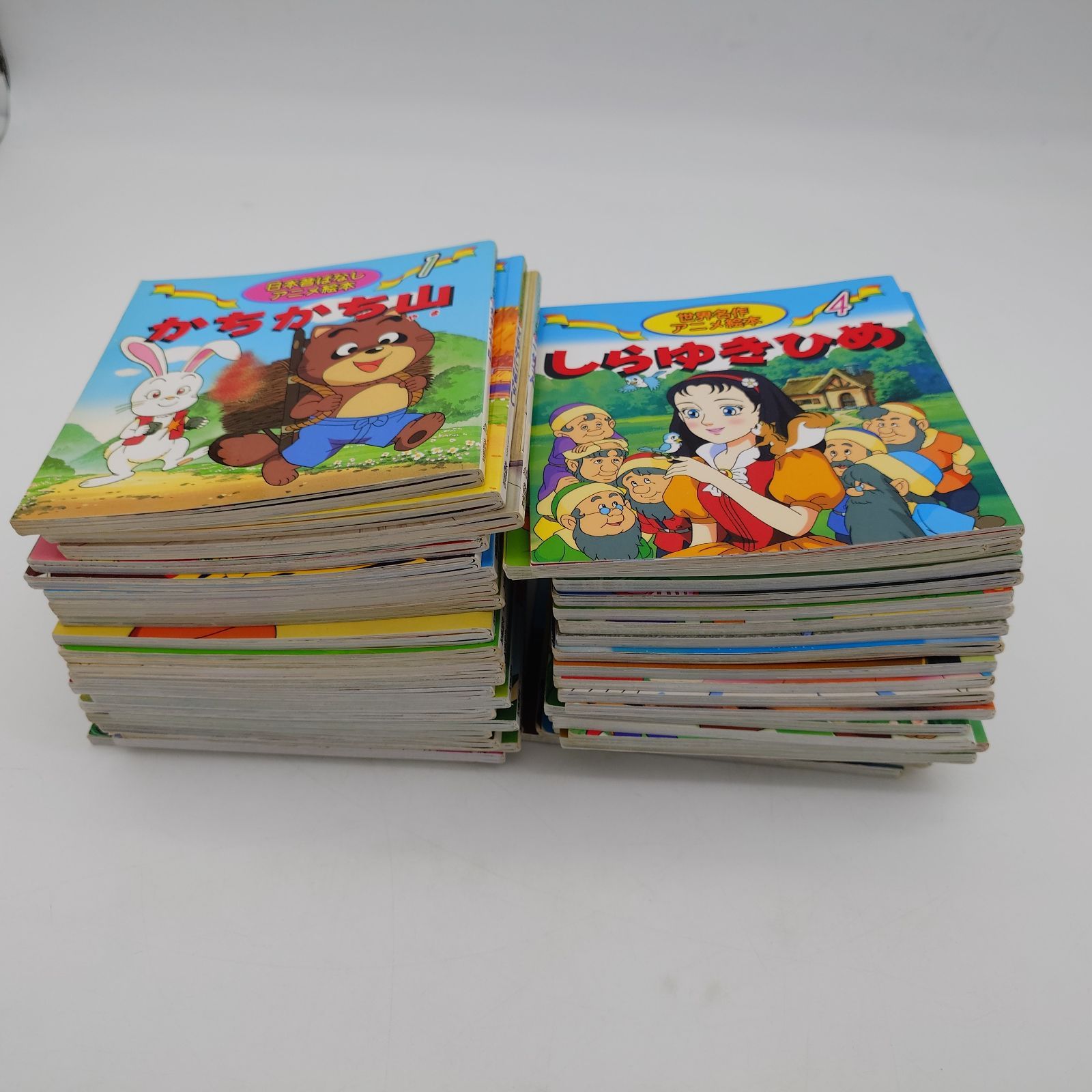 【豪華セット】世界名作アニメ絵本/日本昔ばなしアニメ絵本 /合計42冊セット 7 『日本昔ばなしアニメ絵本』『世界名作アニメ絵本』 42冊セット 【中