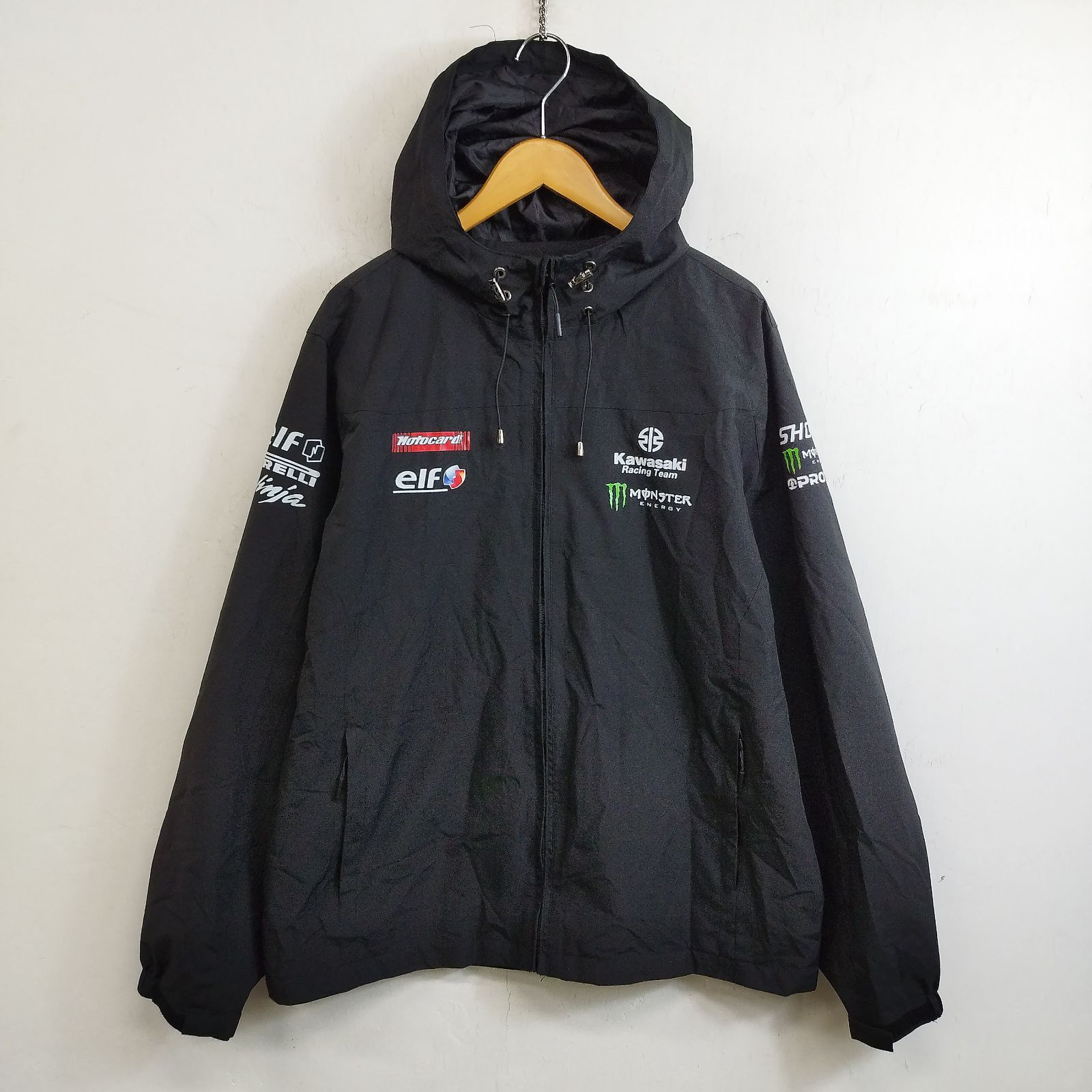 【新品・未使用】Kawasaki Racing Team ジャケット Lサイズ Kawasaki Racing Team Ninja カワサキ ニンジャ レーシングジャケット