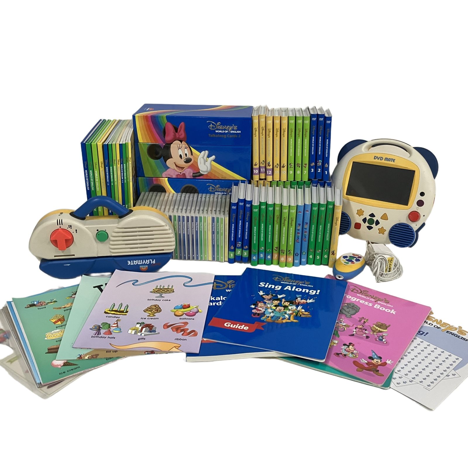 DWE ストレートプレイ シングアロング ステップバイステップ 2018年頃 ディズニーワールドオブイングリッシュ 英語 幼児 教材 ジャンク B11767298 26,850円