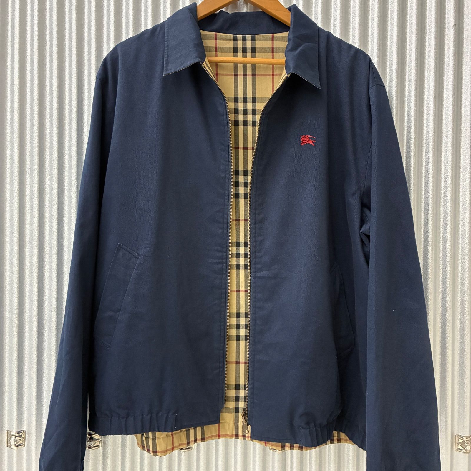 BURBERRY LONDON リバーシブル ノバチェック スウィングトップ - メルカリ