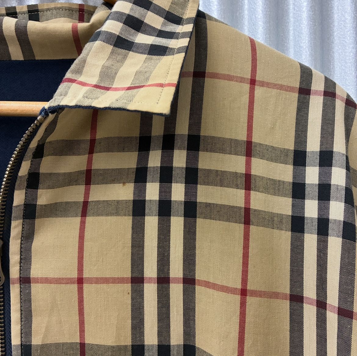 BURBERRY LONDON バーバリーロンドン 耳当て ノバチェック BURBERRY LONDON リバーシブル ノバチェック スウィングトップ - メルカリ