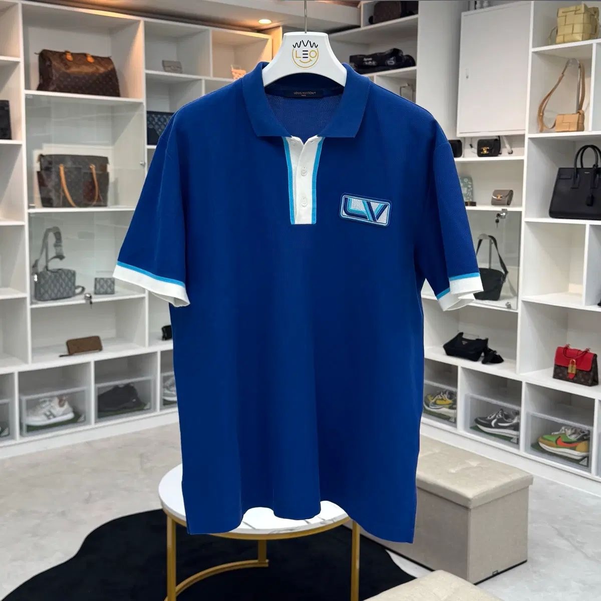 ルイヴィトン LV エンブロイダリー 半袖 Tシャツ