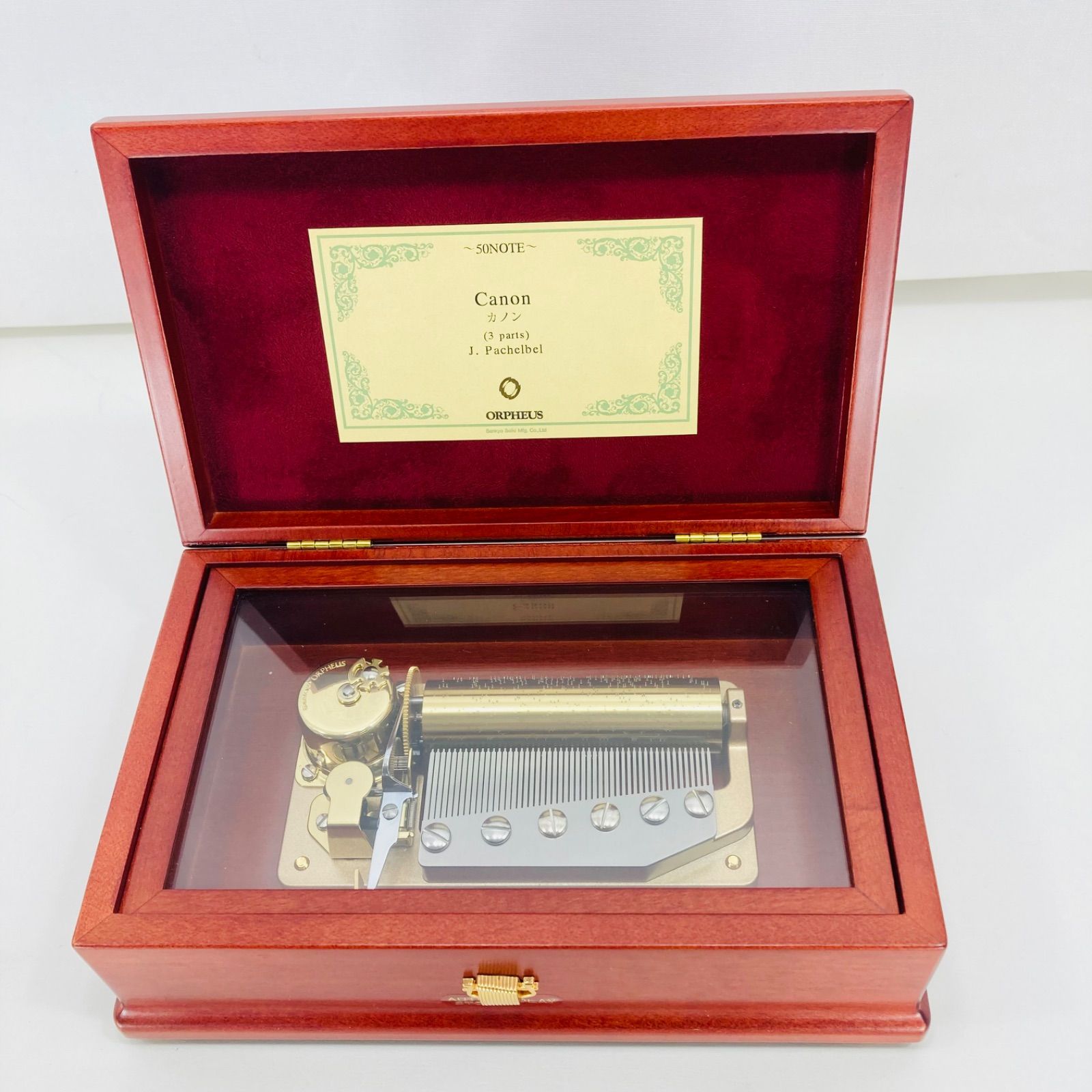 希少・人気曲】サンキョー SANKYO オルフェウス ORPHEUS 50弁 カノン