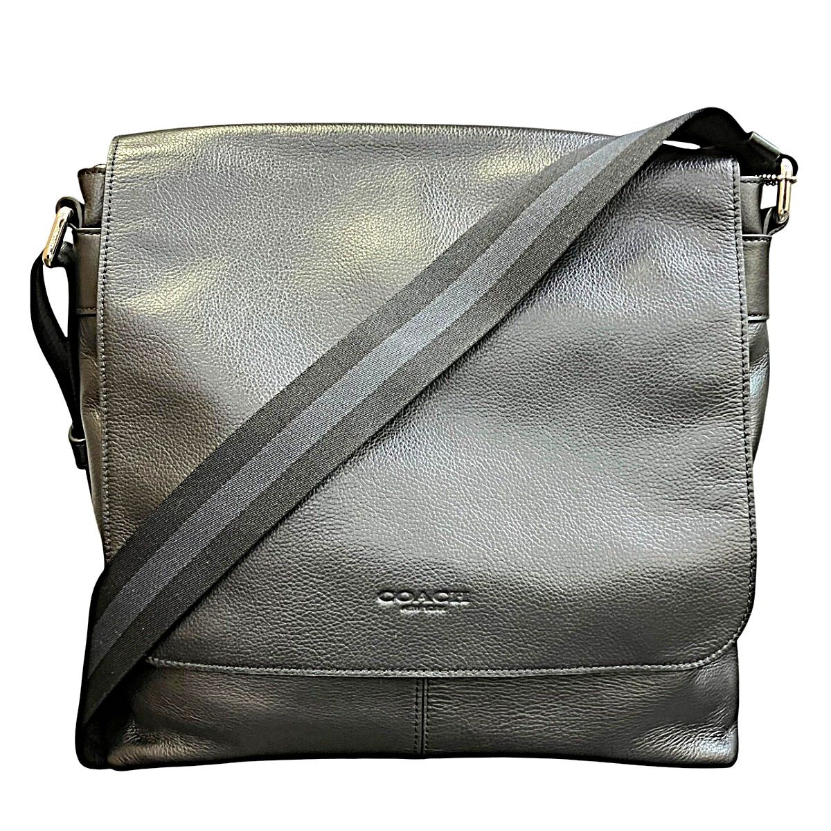 COACH チャールズ スモール メッセンジャー ショルダー バッグ レザー コーチ COACH メッセンジャーバッグ チャールズ スモール ショルダー