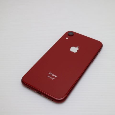 新品同様 SIMフリー iPhoneXR 64GB レッド RED スマホ 白ロム 即日発送