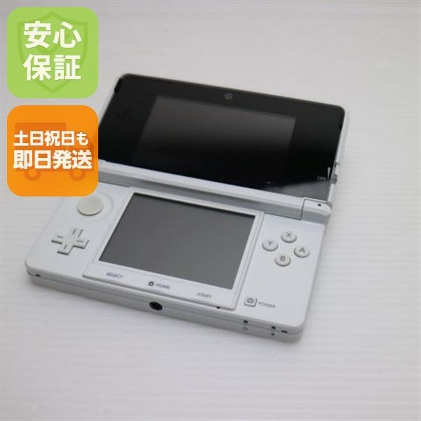 即購入ok 3ds 本体 ホワイト 【美品】送料無料 超美品 ニンテンドー3DS ピュアホワイト 即日発送 game 任天堂 本体