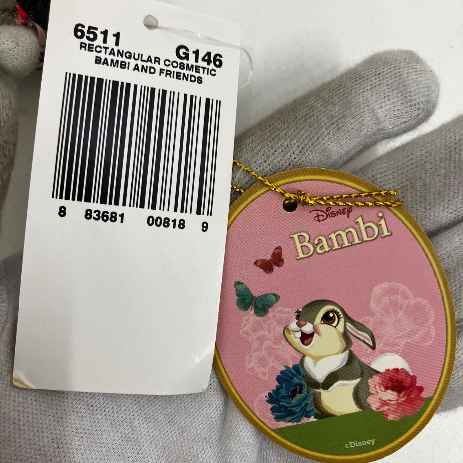 9153 【美品】 LeSportsac レスポートサック タグ付き バンビ bambi