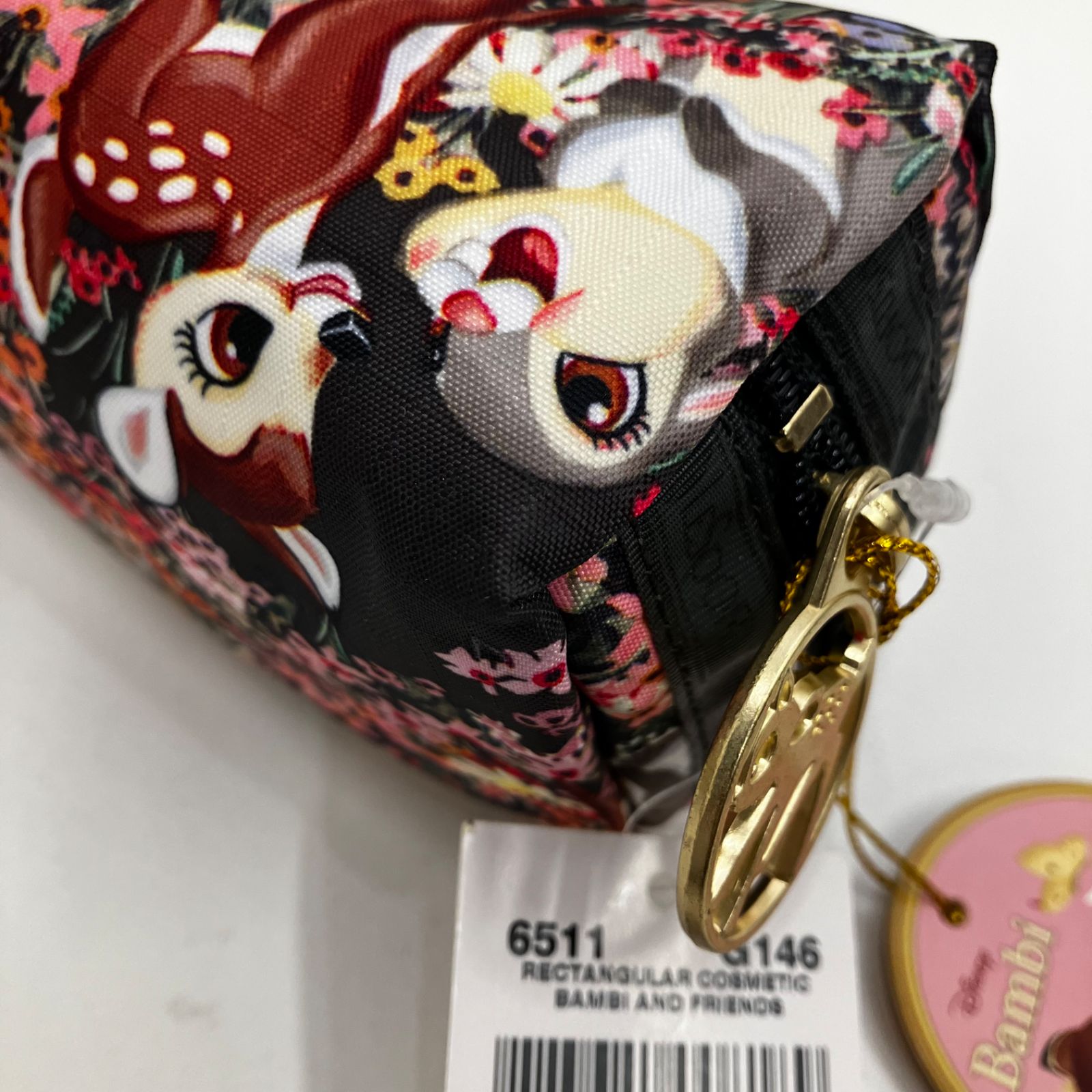 9153 【美品】 LeSportsac レスポートサック タグ付き バンビ bambi