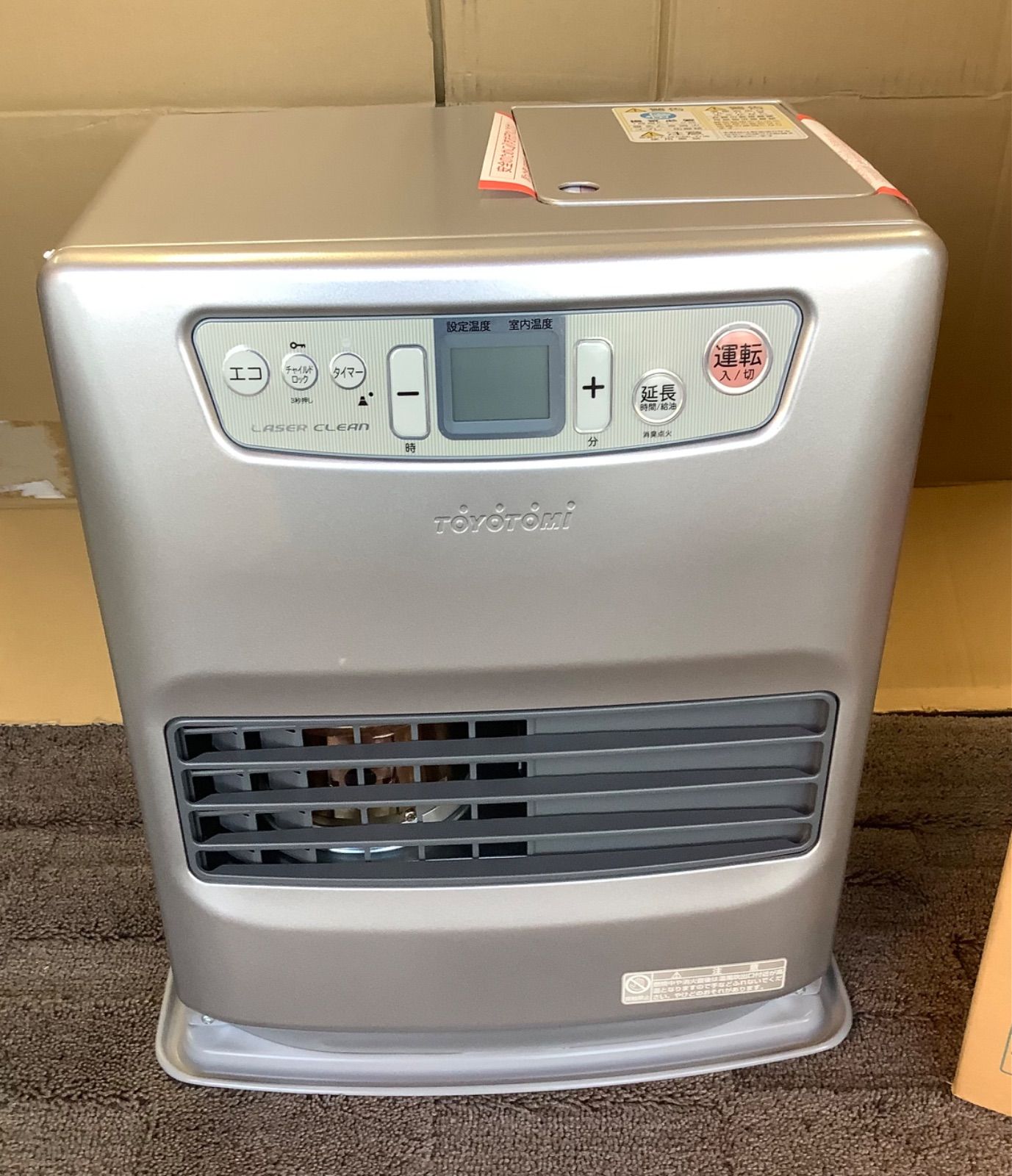 トヨトミ 石油ファンヒーター LC-320(S) - メルカリ