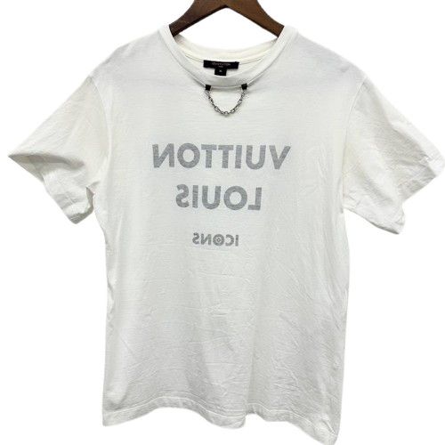 LOUIS VUITTON ルイヴィトン プリントジャージー Tシャツ チェーン