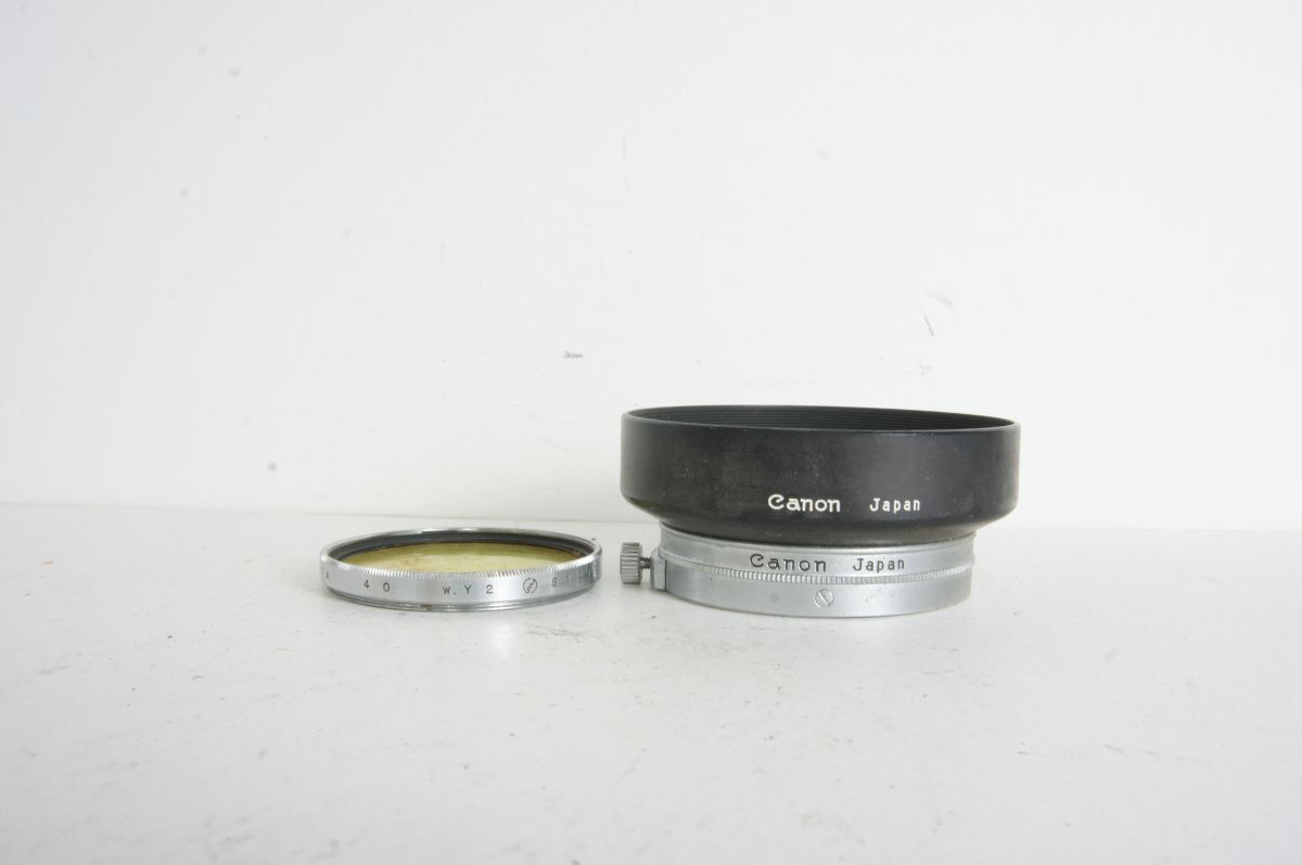 【動作未確認】キヤノン Canon II S改 50mm レンズ セット Canon キヤノンII S 改 2S改型 + CANON LENS 50mm f/1.8 レンジ