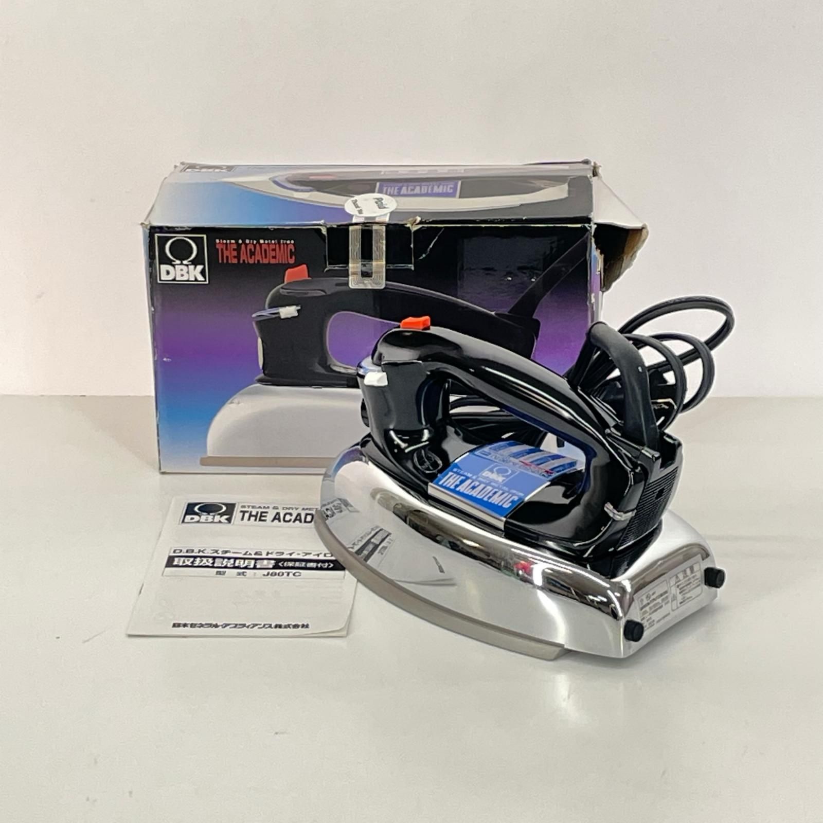 DBK THE ACADEMIC ジ・アカデミック スチーム&ドライアイロン J80TC