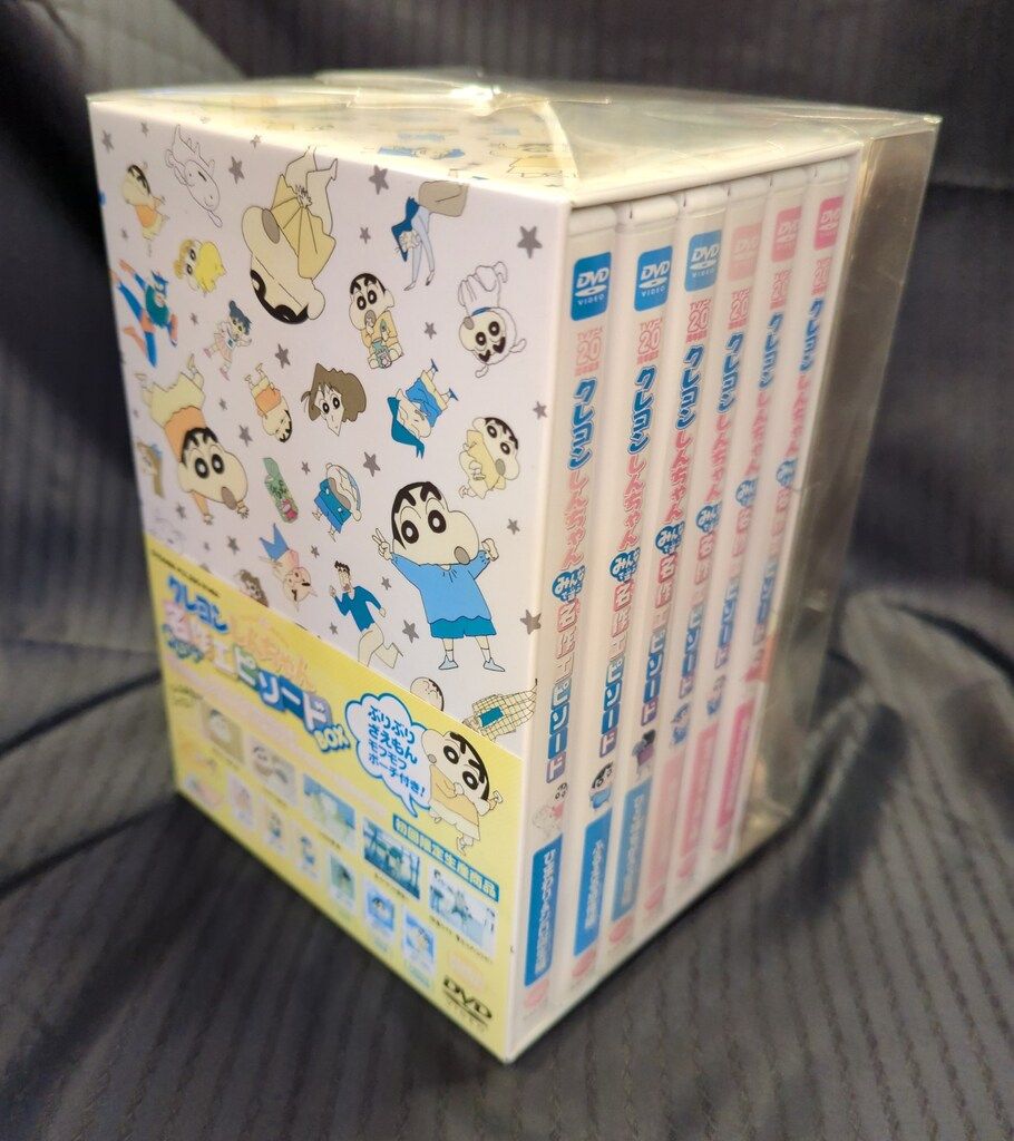 アニメDVD 初回)TVアニメ20周年記念クレヨンしんちゃんみんなで選ぶ