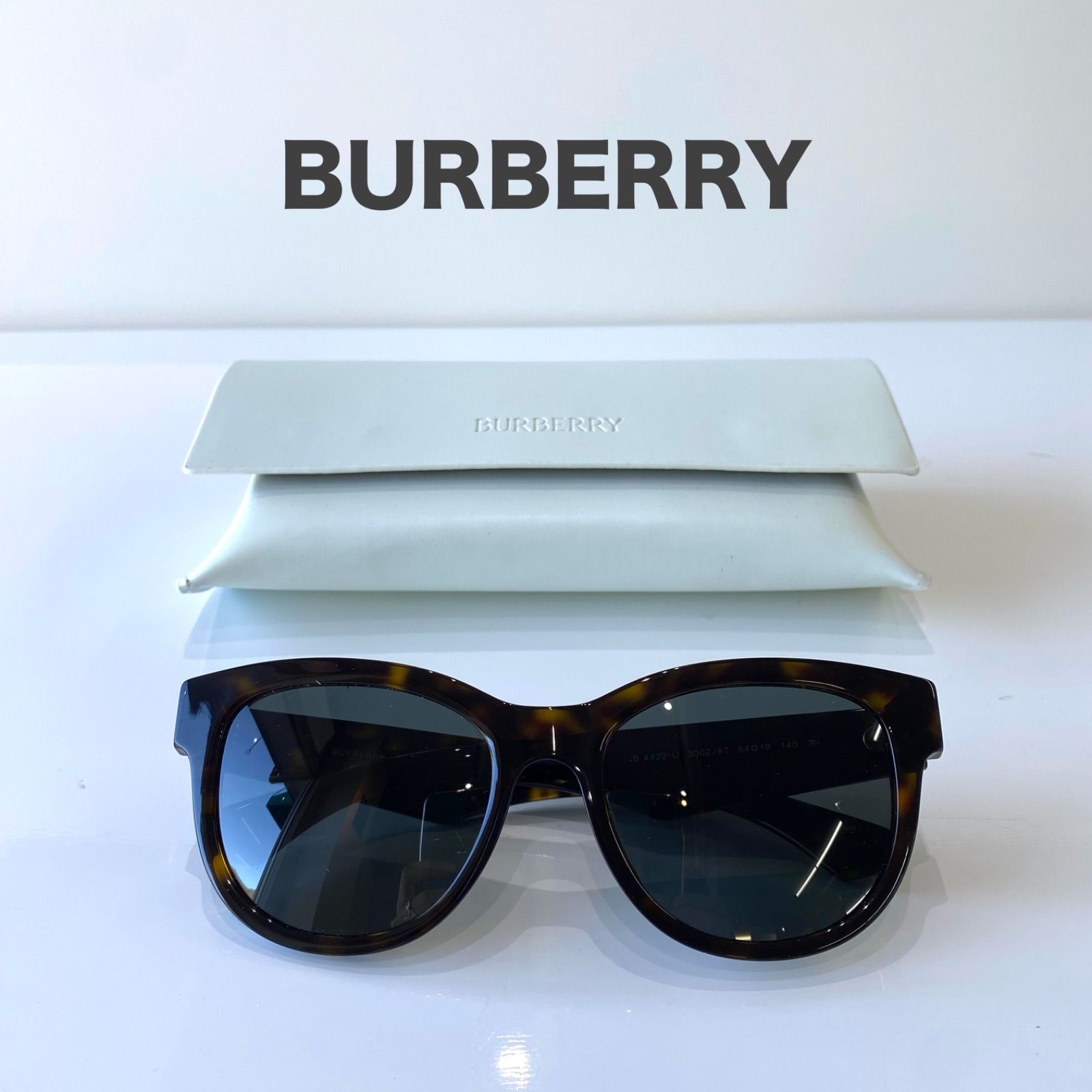 Burberry バーバリー サングラス べっ甲柄 ユニセックス OBE4432U-54