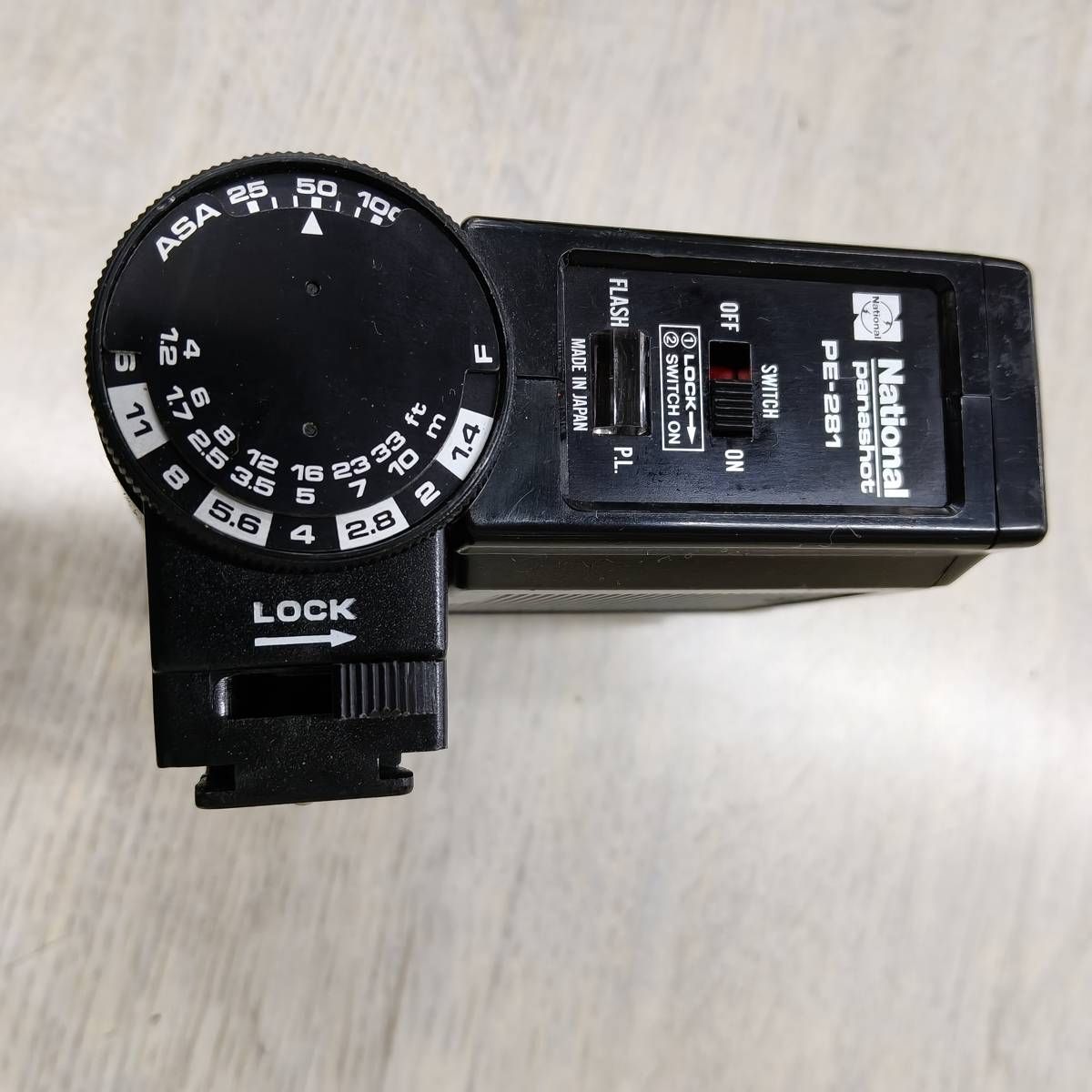 National panashot PE-281 ナショナル ストロボ カメラ - メルカリ