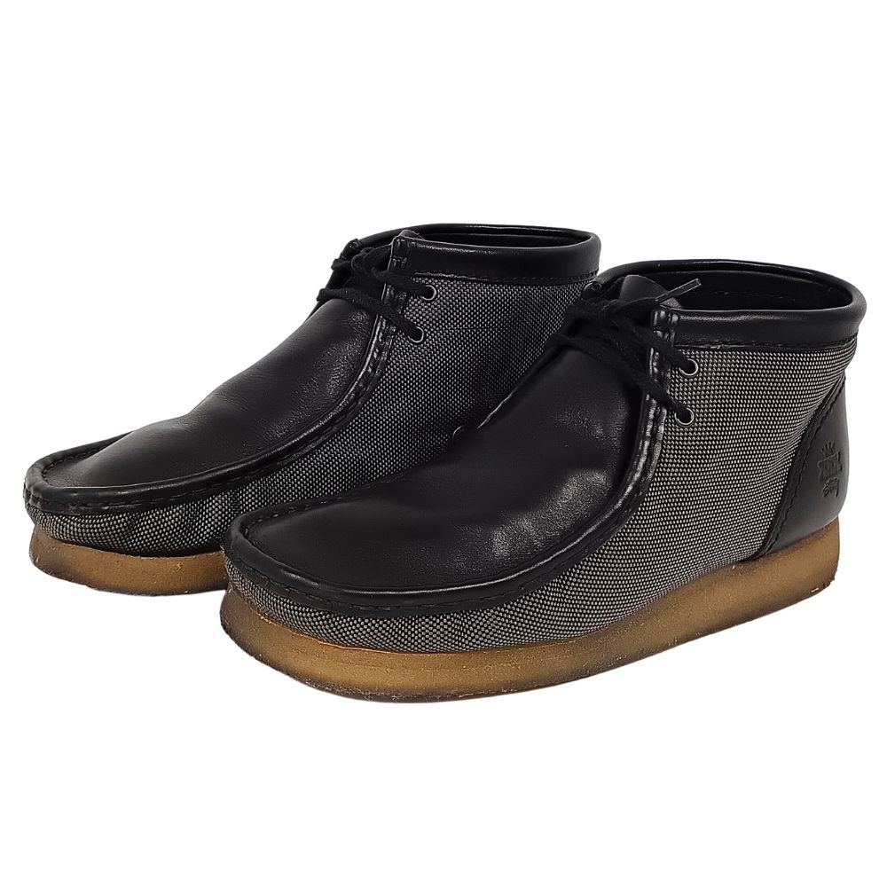 CLARKS クラークス × STUSSY WALLABEE BOOT ワラビー ブーツ ブラック