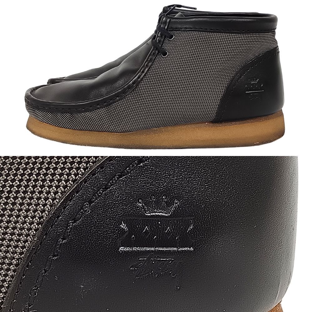CLARKS クラークス × STUSSY WALLABEE BOOT ワラビー ブーツ ブラック