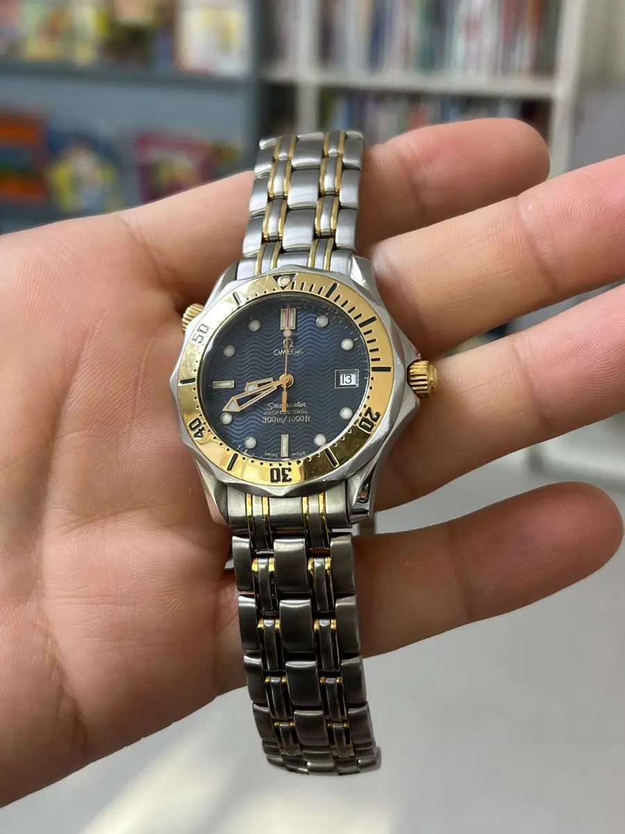 オメガ シーマスター300 ミッドシーマ 18K クオーツ 337,206円