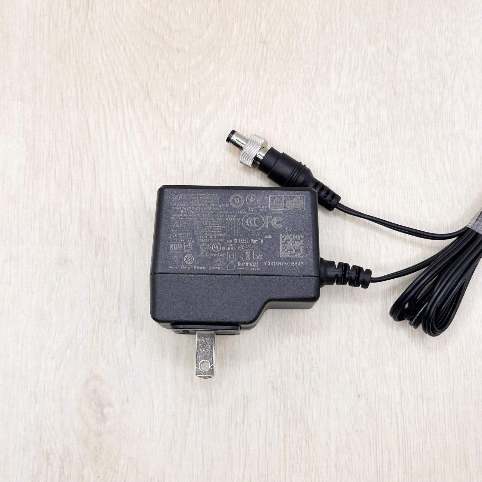 WB-18Q12R APD Asian Power Devices ACアダプター 電源 ブラック