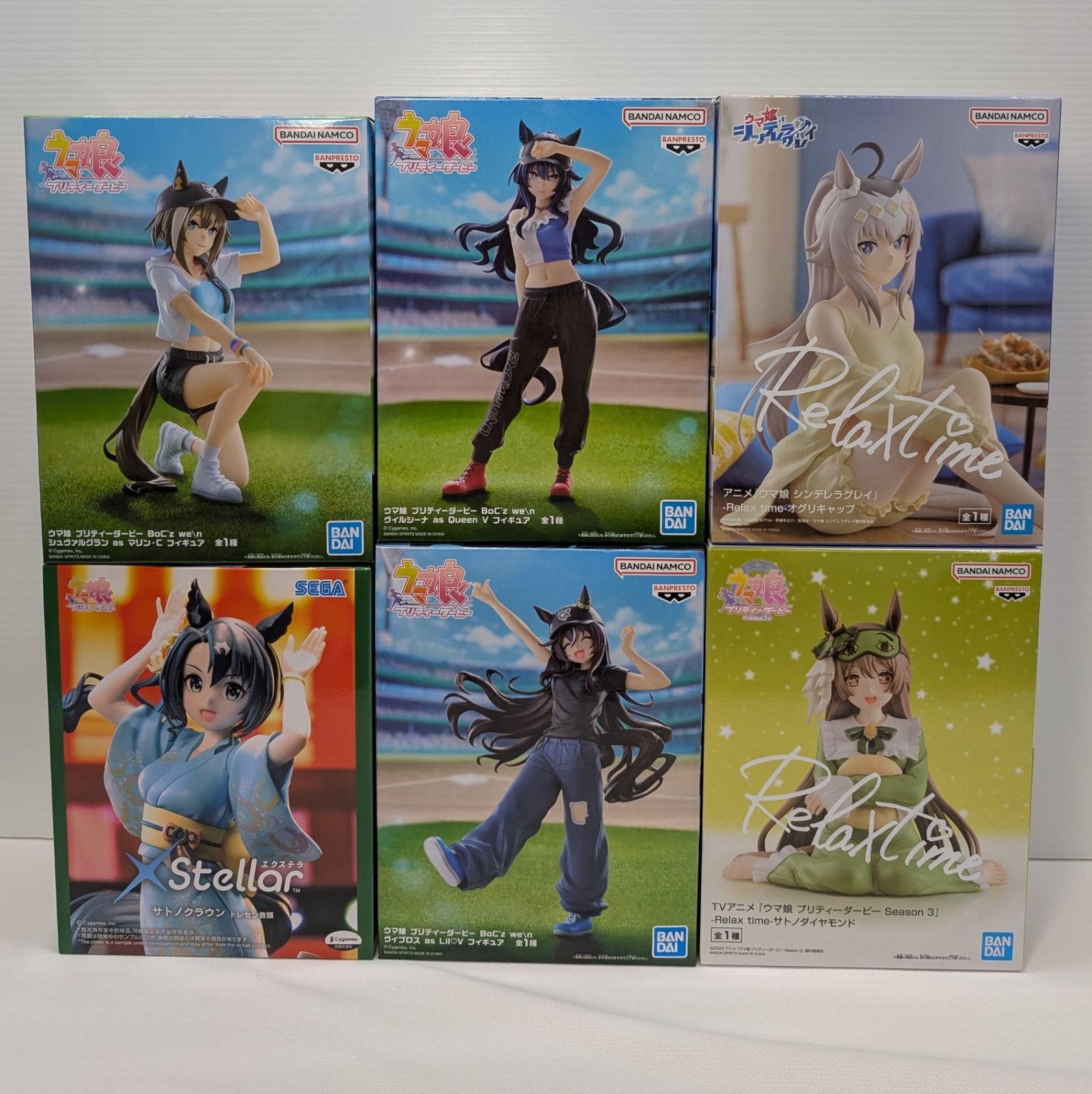 ウマ娘 フィギュア 6点 セット - メルカリ